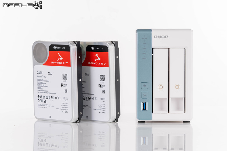 Seagate IronWolf Pro 24TB NAS 硬碟實測 以穩健姿態提供更大儲存空間