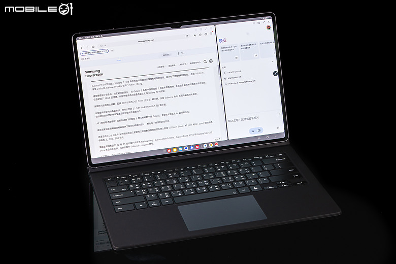 三星Galaxy Tab S10 Ultra體驗|最大化多工效能的AI全能平板!
