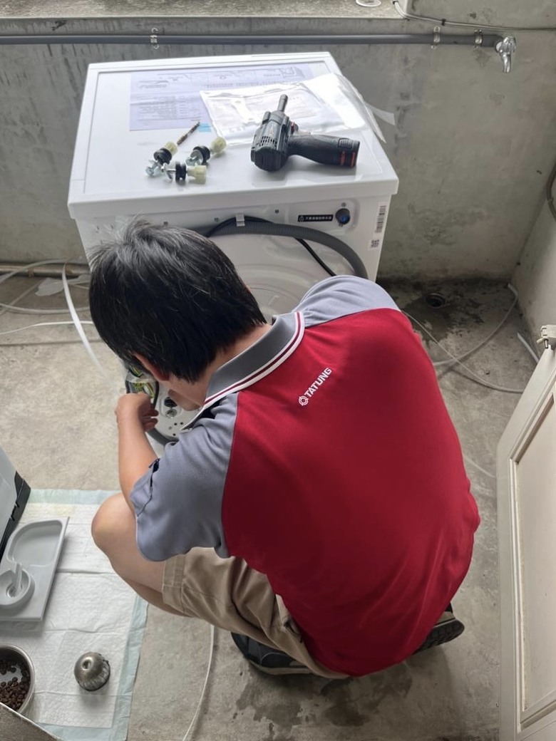 大同12kg 蒸氣滾筒洗脫烘TAW-R120DHW開箱