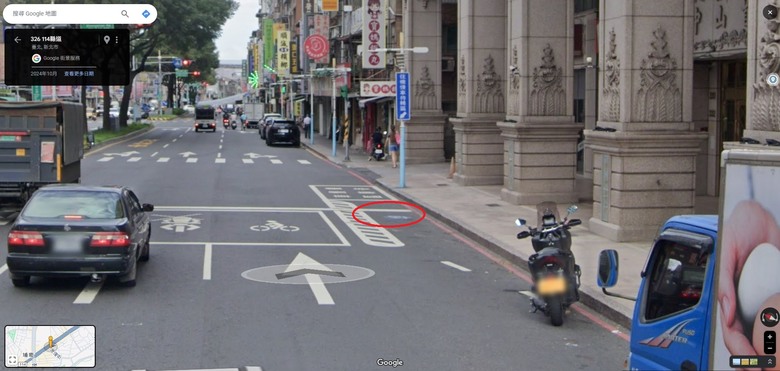 機車待轉區前的停止線問題