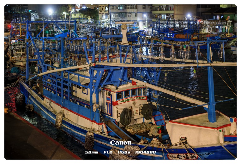canon r5II 基隆潮境夜拍