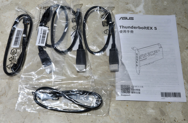 【開箱簡測】ASUS ThunderboltEX 5 擴充卡效能簡測 (圖多)