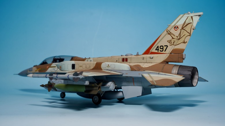 （模型製作）中東戰火持續 F-16I 出擊！