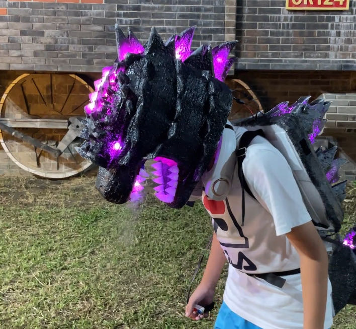 [DIY][萬聖節]哥吉拉Godzilla