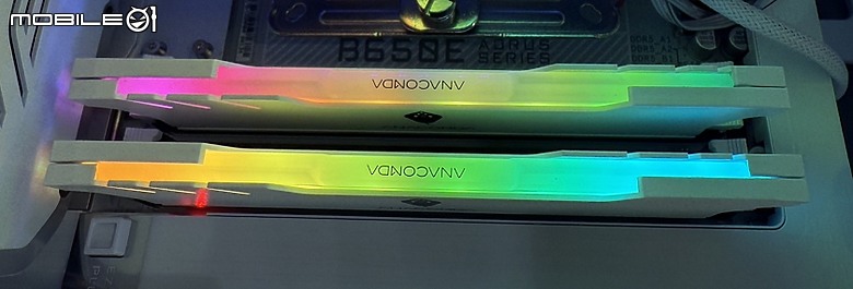 點我看大圖 蛇蛇 DDR5 RGB 白色 G5 PYTHON DDR5 RGB