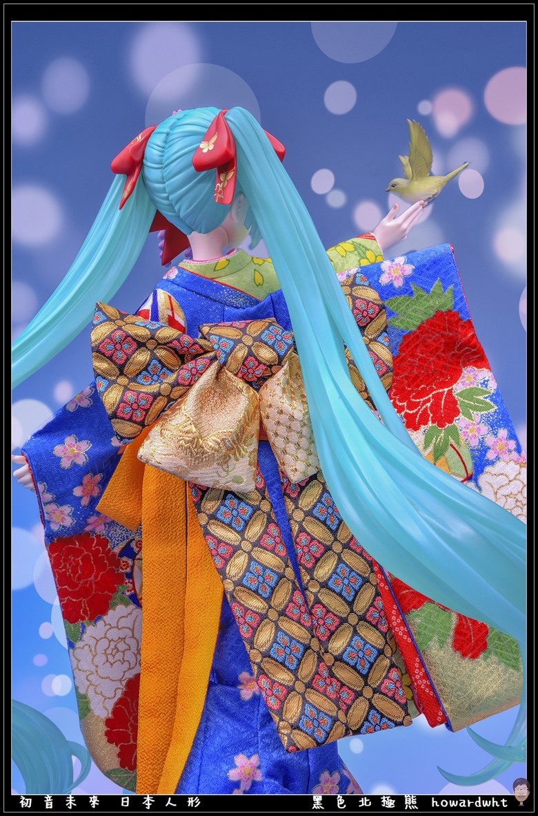 點我看大圖 【開箱】傳統與現代的完美交融 - 吉德 x F:NEX - 初音未來 日本人形