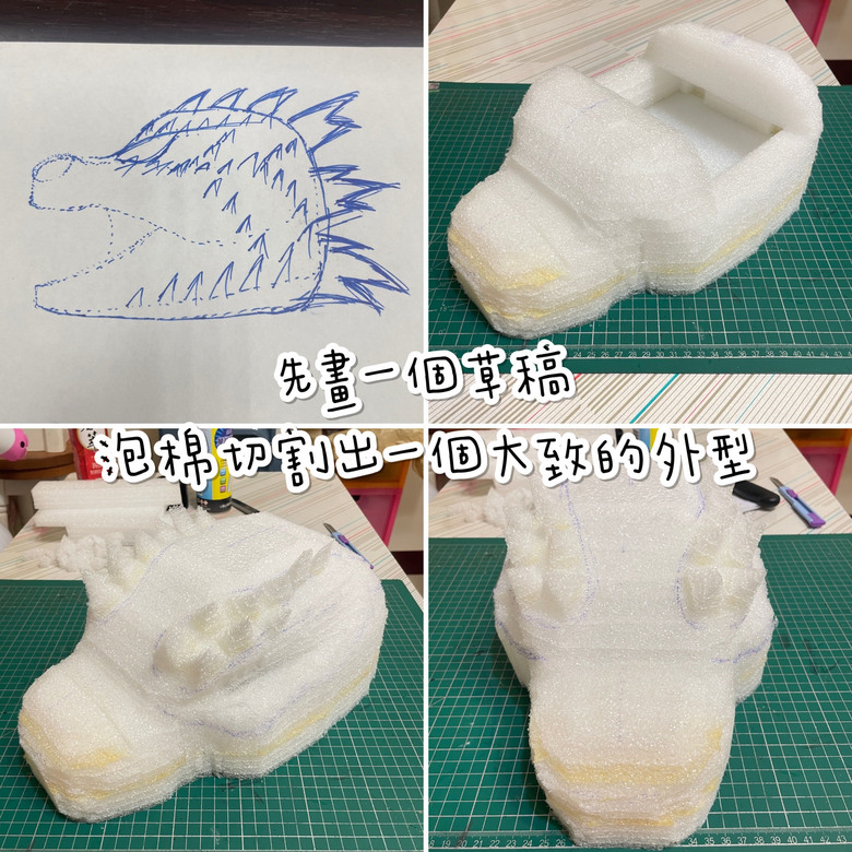 [DIY][萬聖節]哥吉拉Godzilla