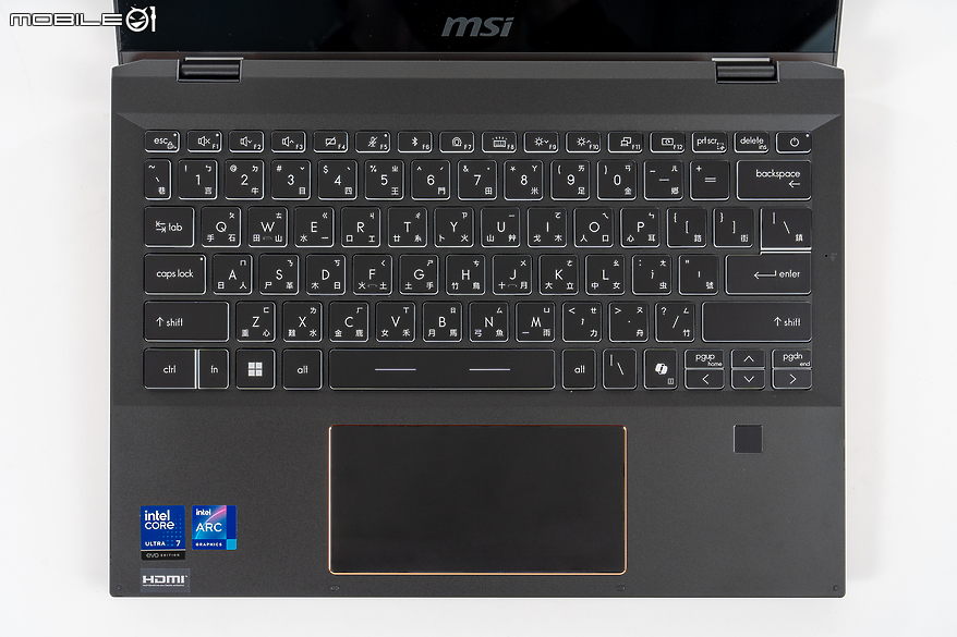 MSI Summit 13 AI+ EVO A2VM｜AI 驅動全日續航與行動高效的智慧夥伴