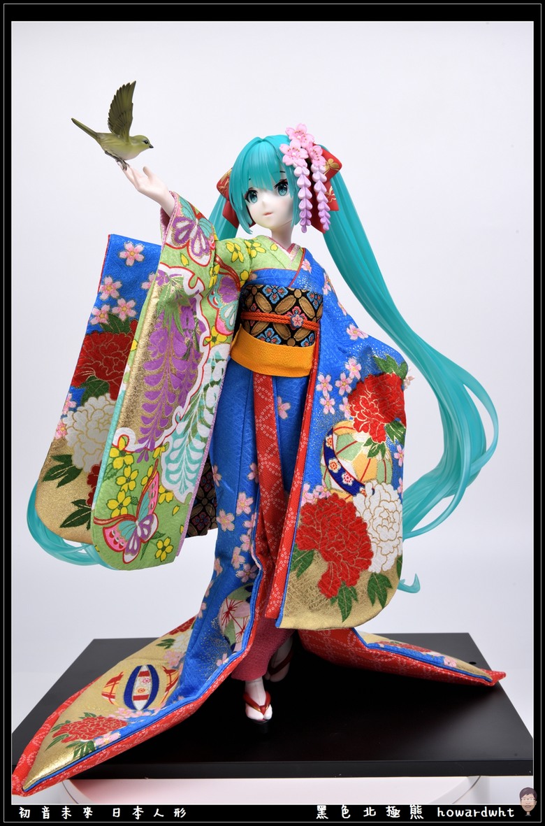 【開箱】傳統與現代的完美交融 - 吉德 x F:NEX - 初音未來 日本人形