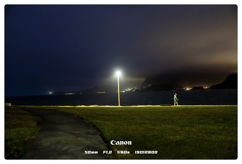 canon r5II 基隆潮境夜拍