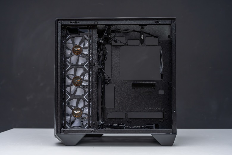 darkFlash DY470 ATX機殼/DN360S LCD一體水開箱