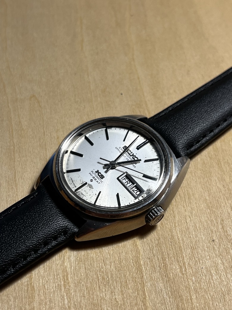 點我看大圖 【回味老錶】King Seiko 5626-7060