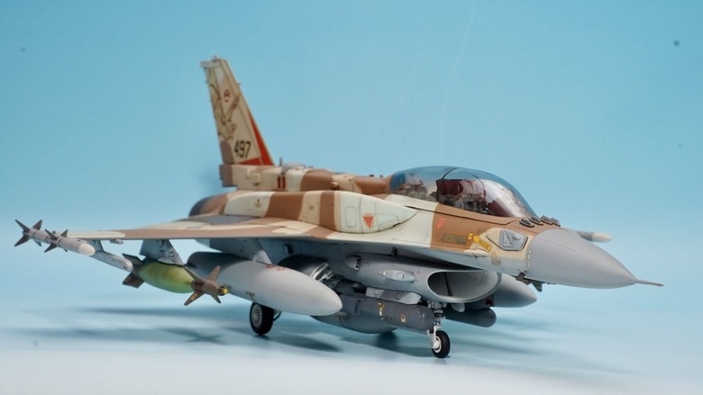 （模型製作）中東戰火持續 F-16I 出擊！