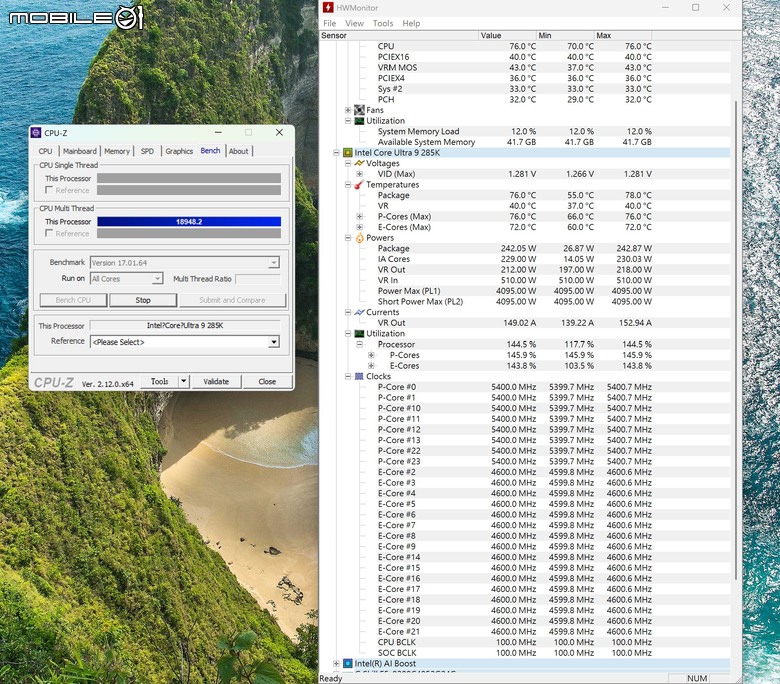 點我看大圖 Gigabyte Z890 AORUS MASTER 主機板開箱 以海量周邊連接與 AI 超頻輔助功能打造全方位平台