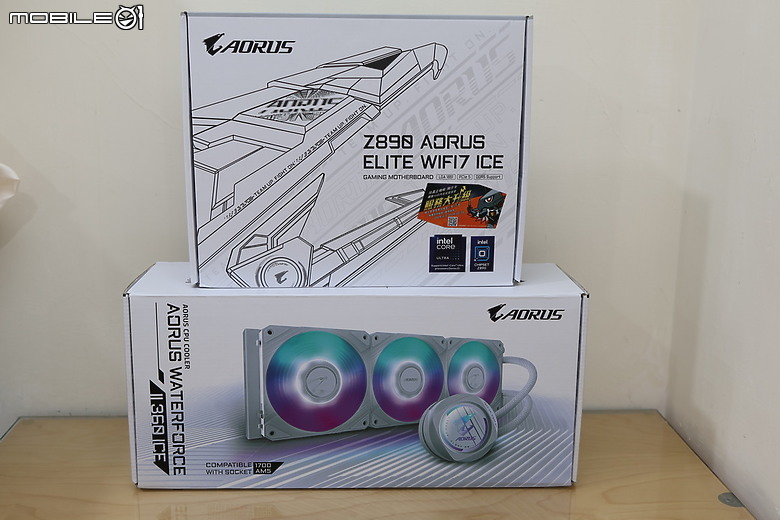 白的徹底 Z890 AORUS ELITE WIFI7 ICE 白色鷹神