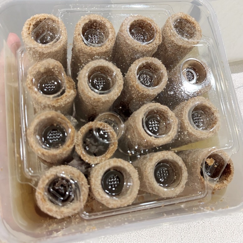 立頓奶茶和實心蛋捲聯名的粹蛋捲