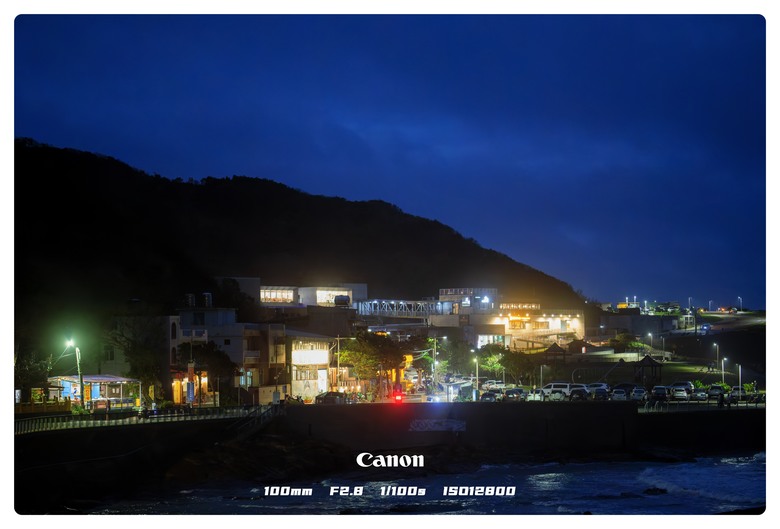 canon r5II 基隆潮境夜拍