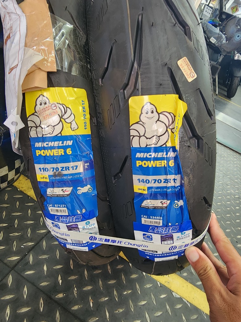 點我看大圖 Michelin米其林 POWER6 輕檔車 回歸試用心得~真的喜歡