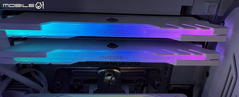 點我看大圖 蛇蛇 DDR5 RGB 白色 G5 PYTHON DDR5 RGB
