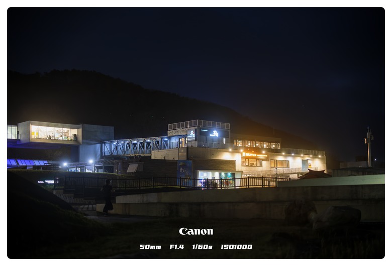 canon r5II 基隆潮境夜拍