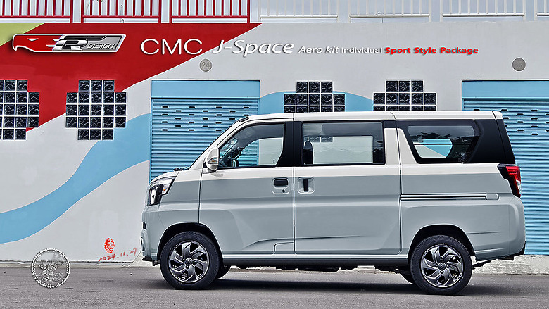 點我看大圖 new J-Space & TownAce VAN廂車內裝看法