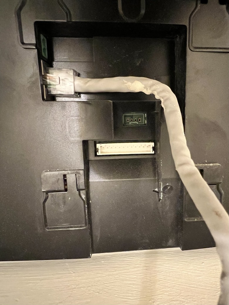 建商附的門鈴對講機螢幕及設定