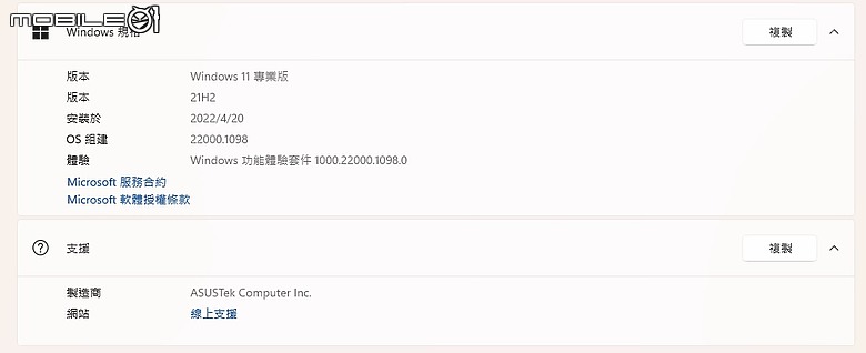 WIN11 這麼肥大正常嗎?