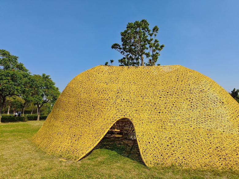 【遊記】彰化有個不輸「臺北大安森林公園」的公園，溪州公園 - 大漠國渡