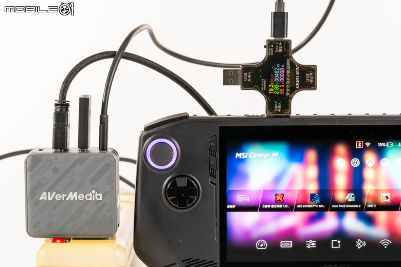 圓剛 ELITE GO GC313Pro 影像擷取充電器/CORE GO GC313 影像傳輸充電器開箱試用 可充電也可擷取畫面的遊戲掌機隨身夥伴