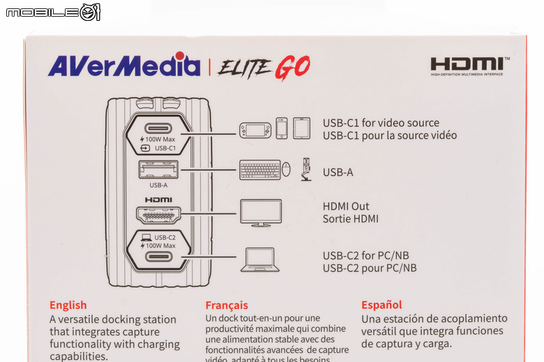 圓剛 ELITE GO GC313Pro 影像擷取充電器/CORE GO GC313 影像傳輸充電器開箱試用 可充電也可擷取畫面的遊戲掌機隨身夥伴