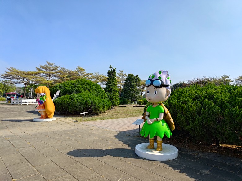 【遊記】彰化有個不輸「臺北大安森林公園」的公園，溪州公園 - 大漠國渡