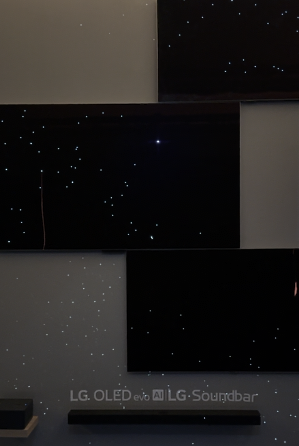 LG OLED 永恆花境藝術展 mix AI藝術家吳哲宇