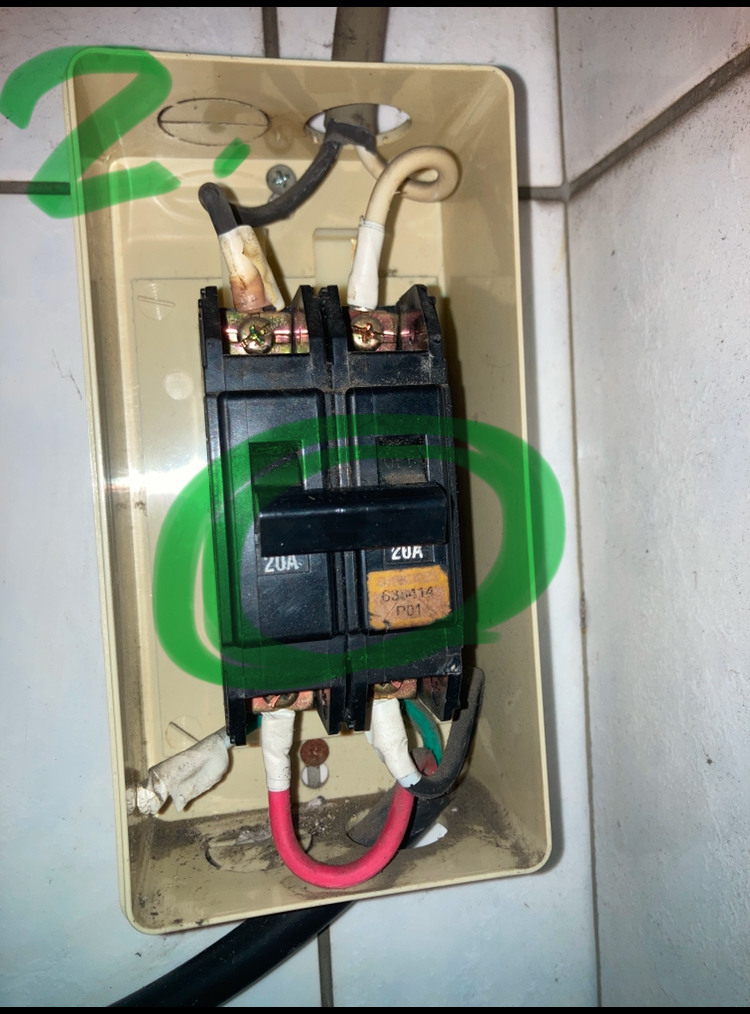 電熱水器無熔絲開關NFB疑問及綠色接地線如何安裝？