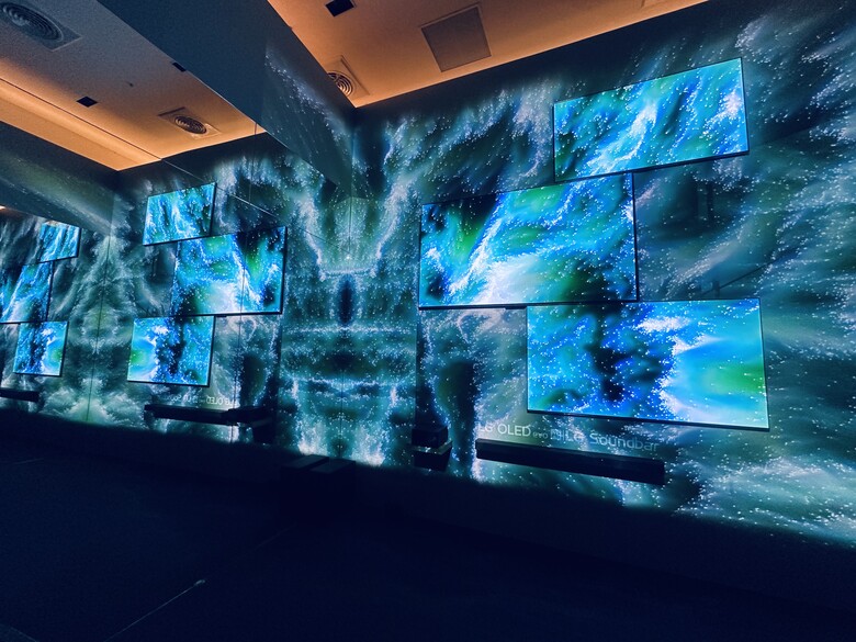 LG OLED M4全球首款真無線OLED電視,體驗科技與藝術交織的永恆花境藝術展!