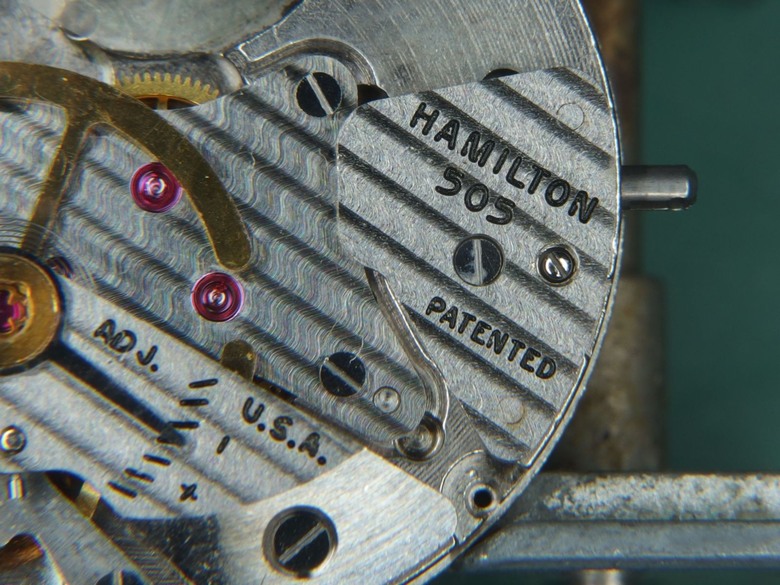 自娛玩修錶 - Hamilton Electric "Nautilus 500" 電動錶 (cal. 505)