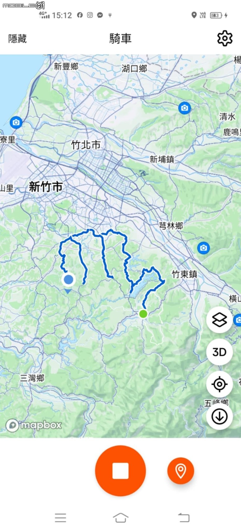 新竹如來神掌 | 新竹寶山 | 冬季小折練功路線