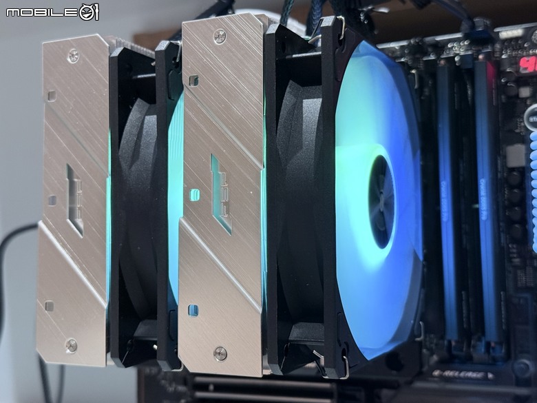 全漢 雙塔風冷散熱器 MP7 ARGB、MP7 BLACK & 多款散熱器測試