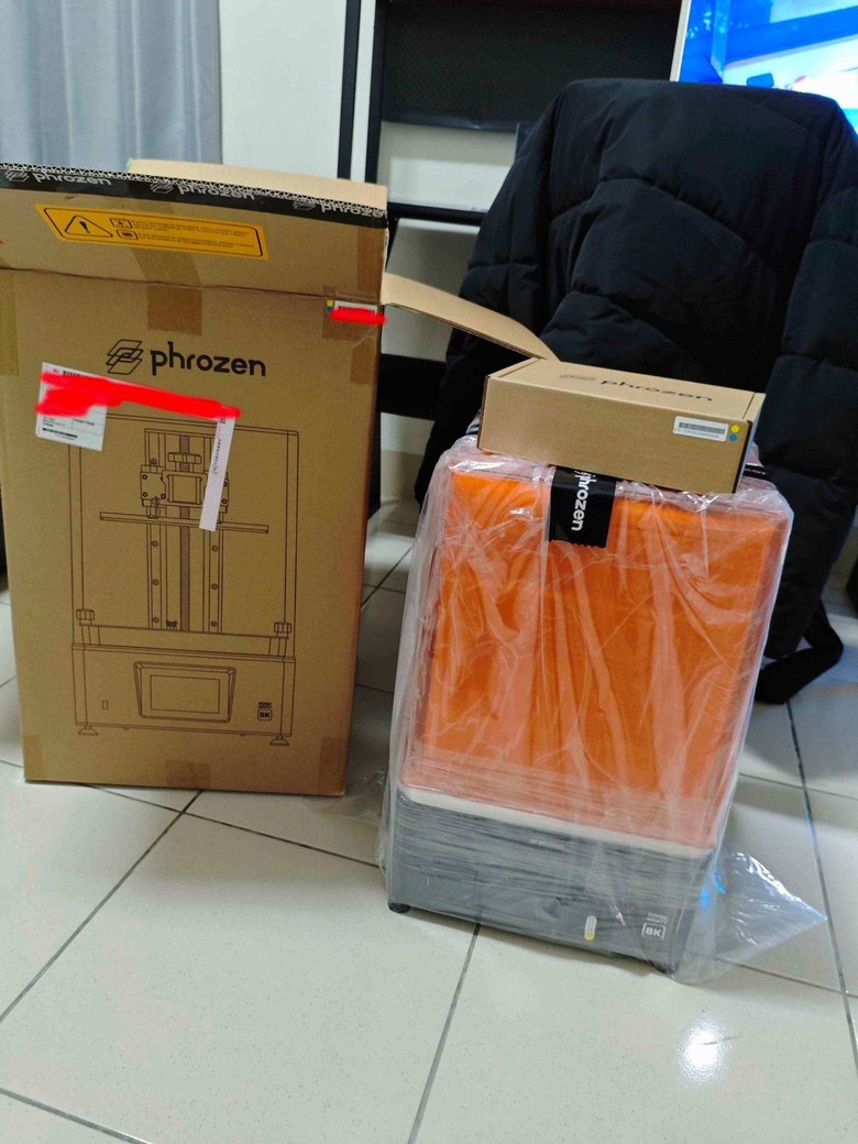 phrozen光固化3D列印機 - 新手3D打印之路