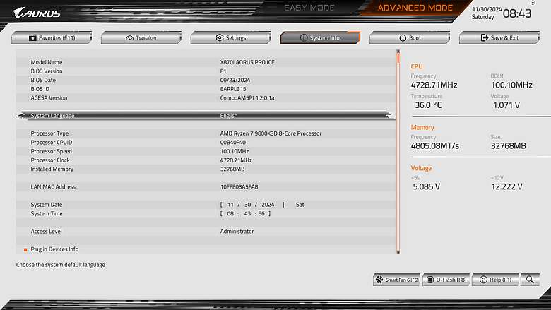 [開箱] 技嘉 X870I AORUS PRO ICE 白色小鷹