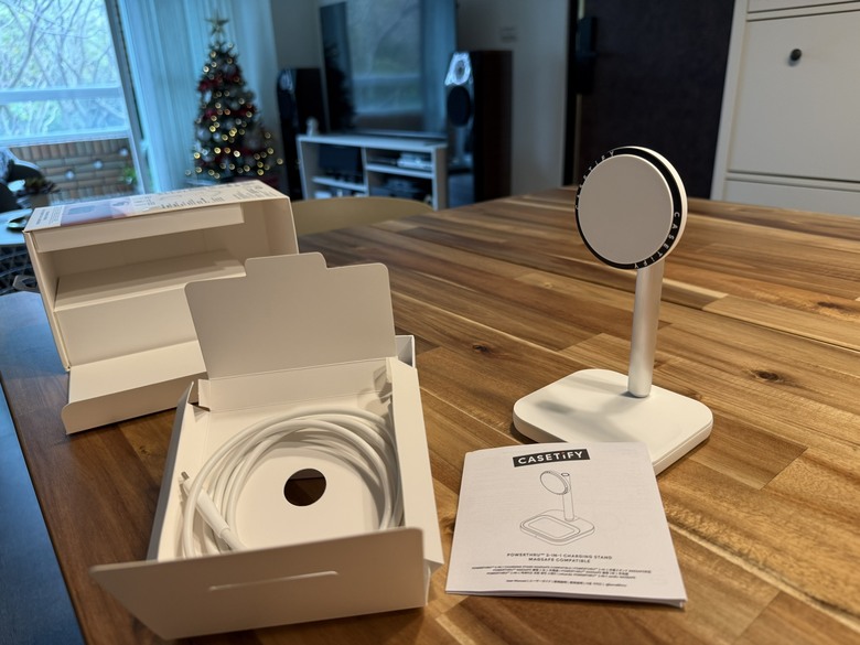 [開箱]CASETiFY MagSafe 2合1充電座，真是好看呀！
