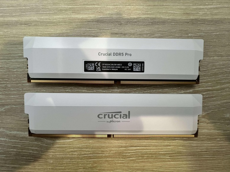 美光 Crucial Pro DDR5- 6400（2*16GB）DDR5再進化
