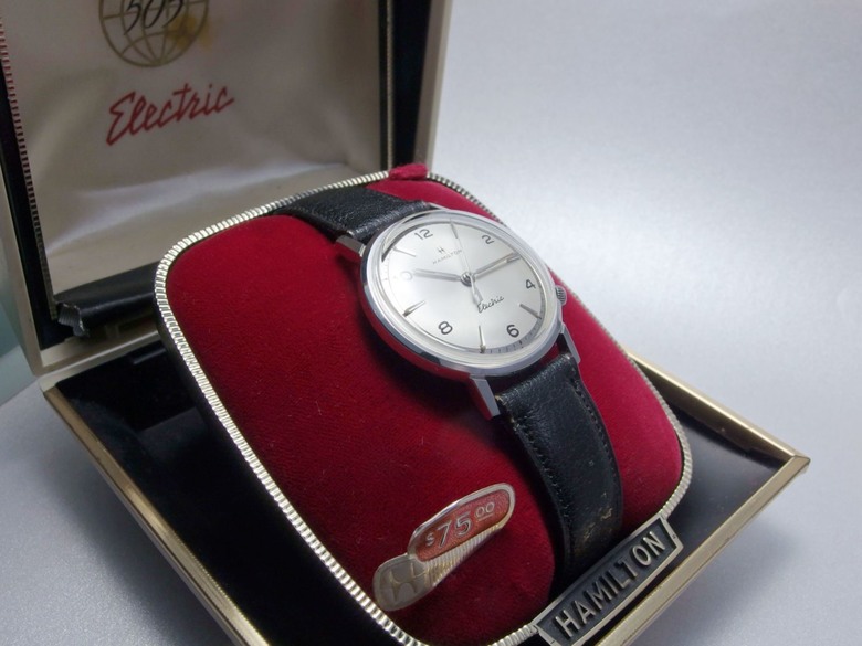 自娛玩修錶 - Hamilton Electric "Nautilus 500" 電動錶 (cal. 505)