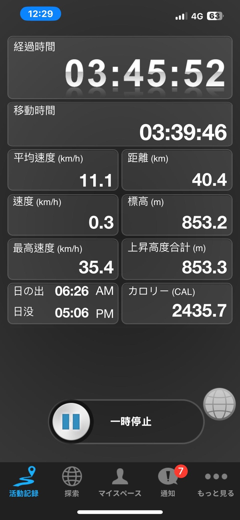 12/7 迷霧森林油羅山 Element