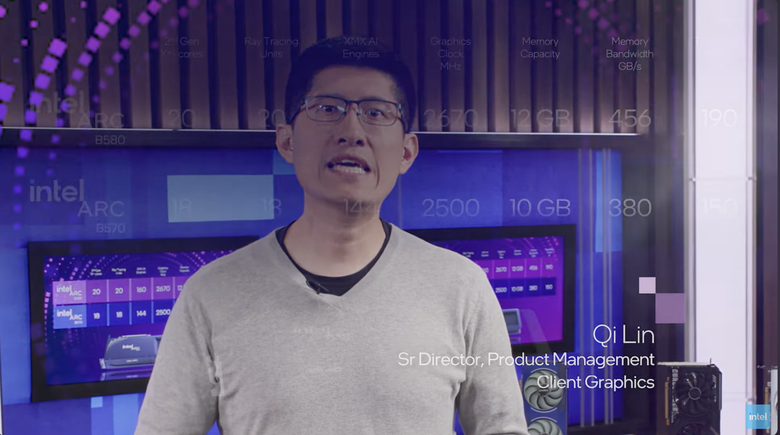 Intel 推出新世代 Arc B580／B570 獨立顯卡 以 249 美元價格突入 1440p 解析度遊戲市場