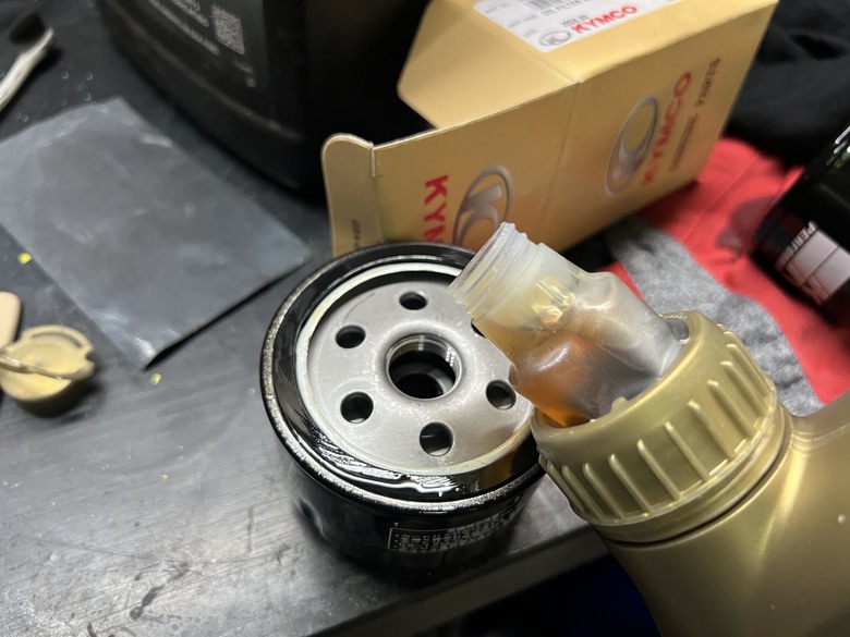 R9T scramber 更換機油DIY