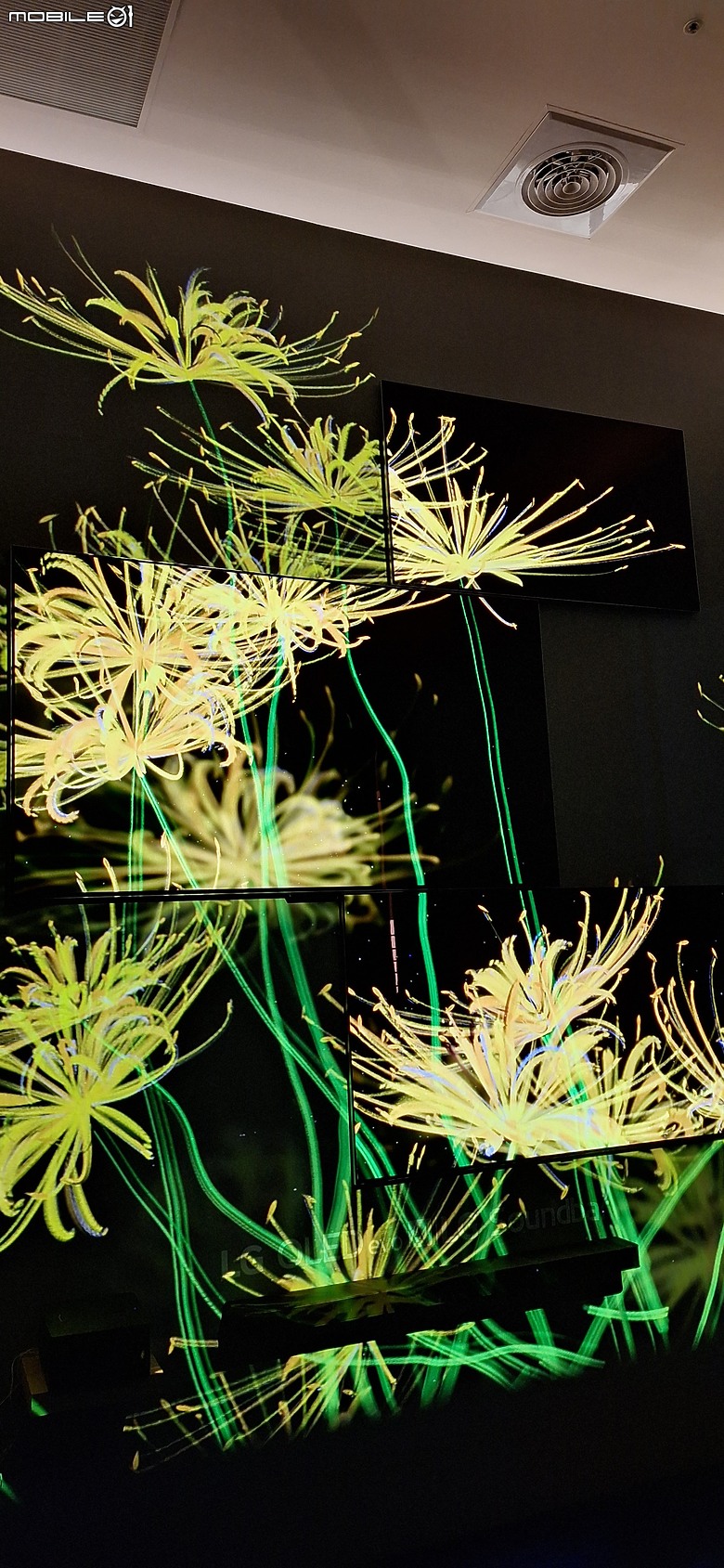 點我看大圖 LG OLED 永恆花境藝術展 與藝術家吳哲宇來場美學互動 限時分享拿好禮