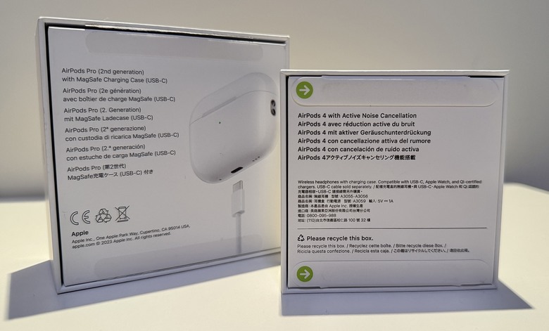 AirPods4 ANC and AirPods Pro2開箱心得
