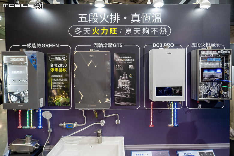 【採訪】海爾 Haier 於台北國際建材展揭三大新品，一級能效熱水器首搭遠端控制器！