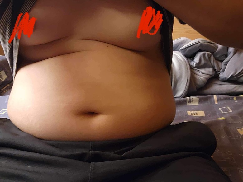 高中胖男生的尷尬