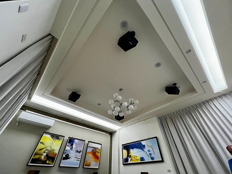 點我看大圖 Storm Audio風暴好聲吹來了Ken Kreisel KS700天空聲道和DXD1000!花蓮Storm Audio風暴/KK 7.2.4劇院落成!